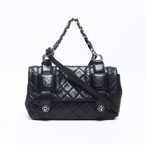 CHANEL No. 11 2006-2008 In the Mix Shoulder Bag black WS14330