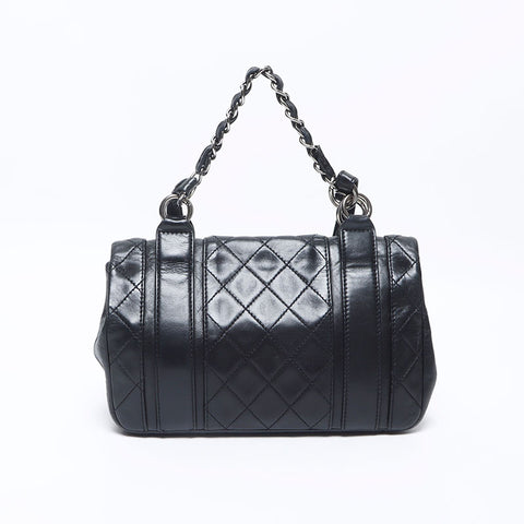 CHANEL No. 11 2006-2008 In the Mix Shoulder Bag black WS14330