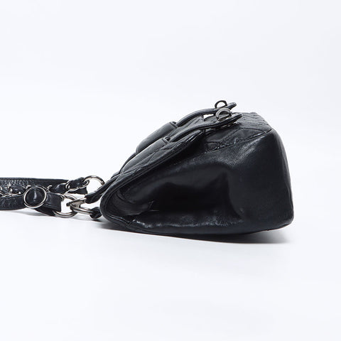 CHANEL No. 11 2006-2008 In the Mix Shoulder Bag black WS14330