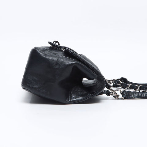 CHANEL No. 11 2006-2008 In the Mix Shoulder Bag black WS14330