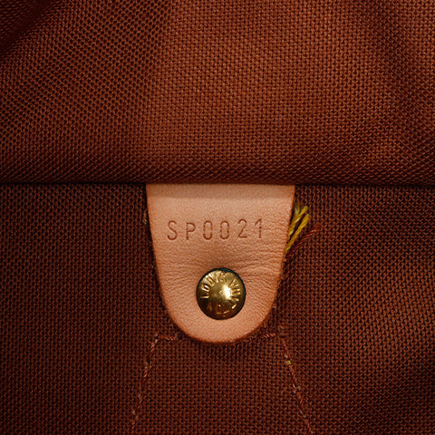 ルイ・ヴィトン LOUIS VUITTON 2001年 スピーディ25 モノグラム ボストンバッグ ブラウン WS14337