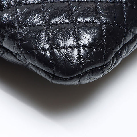 CHANEL 21st Series 2015-2016 Chain Purse Leather Shoulder Bag black WS14350