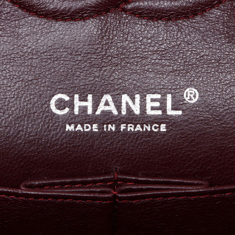 シャネル CHANEL 15番台 ダブルフラップ マトラッセ ラムスキン 25cm 2011 ショルダーバッグ ブラック WS14354