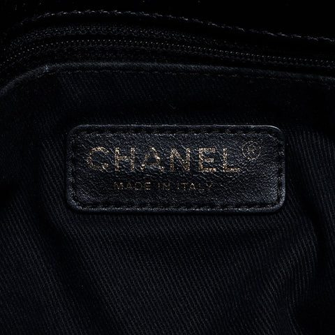 シャネル CHANEL 19番台 キャビアスキン ココマーク 2013 ショルダーバッグ ブラック WS14359