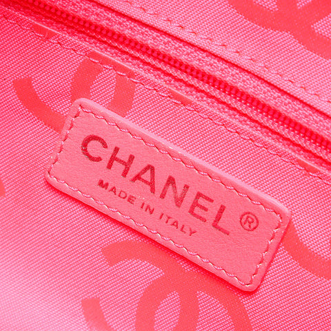 CHANEL 10 series 2005-2006 Mini Cambon Line Mini Boston Handbag black WS14363