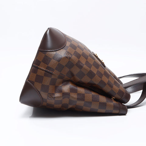 ルイ・ヴィトン LOUIS VUITTON 2009年製 ダミエ ハムステッド PM ハンドバッグ ブラウン WS14367