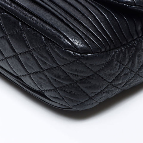 CHANEL 12th Push Lock COCO Mark ChainShoulder Shoulder Bag black WS14374