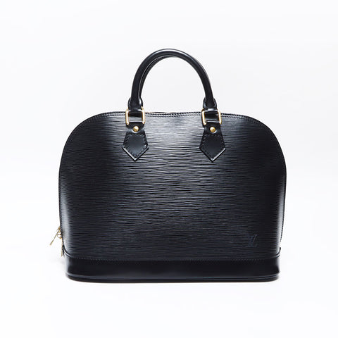 ルイ・ヴィトン LOUIS VUITTON 1998年製 エピ PM アルマ ノワール ハンドバッグ ブラック WS14386