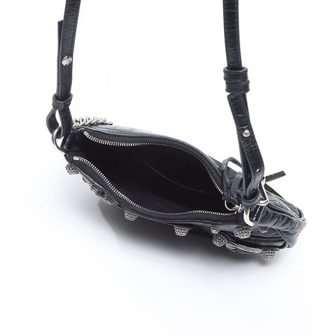 BALENCIAGA Le Cagole Mini Shoulder Shoulder Bag black WS14387
