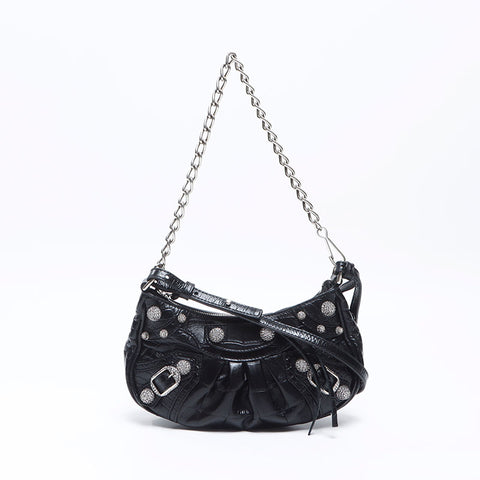BALENCIAGA Le Cagole Mini Shoulder Shoulder Bag black WS14387