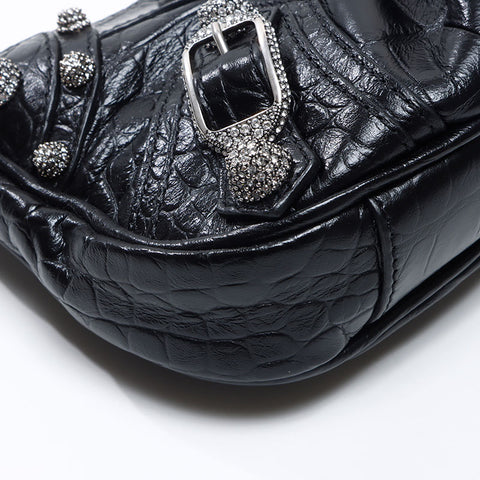 BALENCIAGA Le Cagole Mini Shoulder Shoulder Bag black WS14387