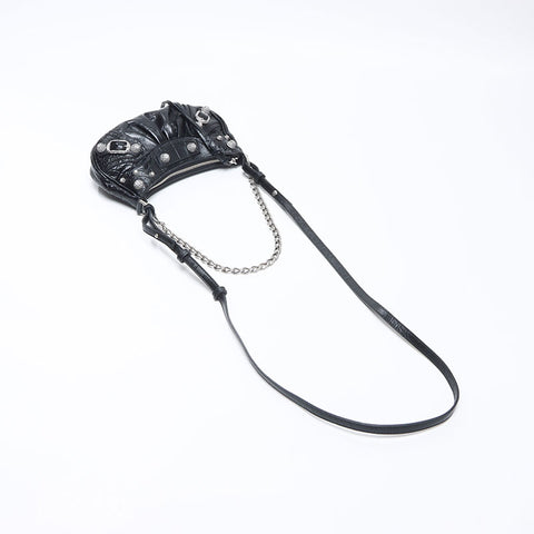 BALENCIAGA Le Cagole Mini Shoulder Shoulder Bag black WS14387