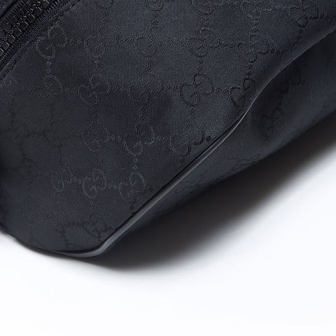 グッチ GUCCI GG キャンバス ウエストバッグ ブラック WS14391