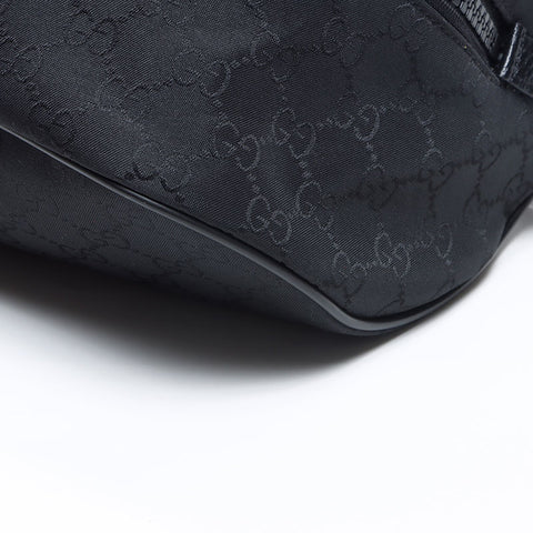 グッチ GUCCI GG キャンバス ウエストバッグ ブラック WS14391