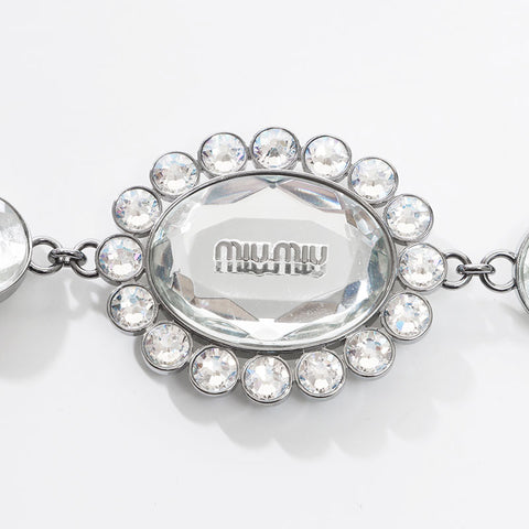 Miu Miu Materasse Crystal Shoulder Bag pink WS14393