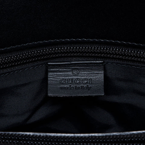 GUCCI Briefcase in GG canvas Handbag black WS14395