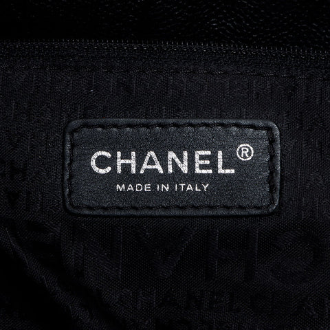 シャネル CHANEL 10番台 2005-2006 デカ ココマーク ショルダーバッグ ブルー WS14398