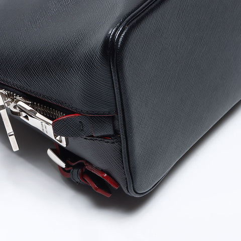 PRADA Saffiano Luxe Leather Backpack Â· Daypack black WS14400