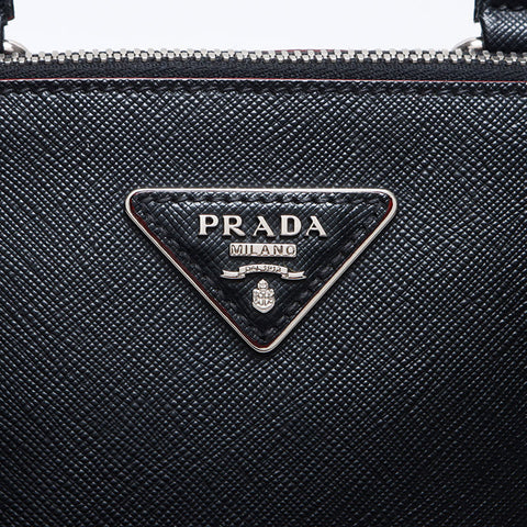 PRADA Saffiano Luxe Leather Backpack Â· Daypack black WS14400