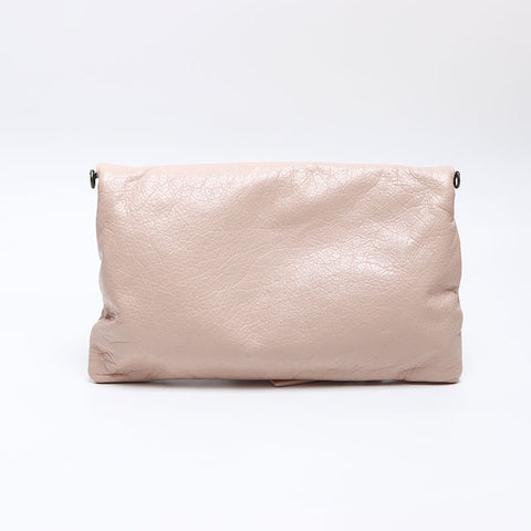BALENCIAGA Envelope Leather Shoulder Bag pink WS14401