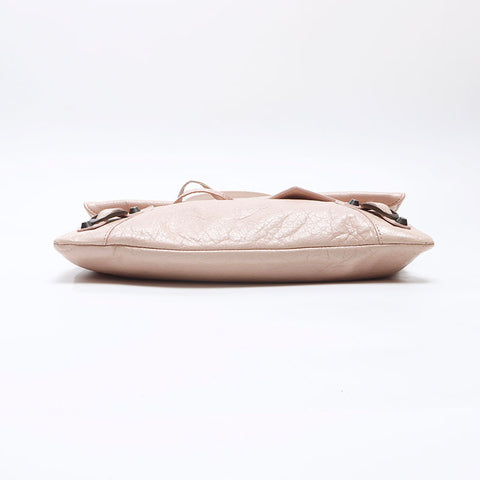 BALENCIAGA Envelope Leather Shoulder Bag pink WS14401