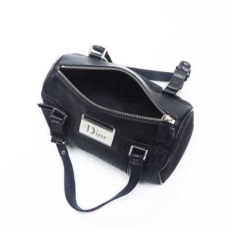 Christian Dior street chic trotter Boston bag black WS14403