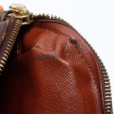 LOUIS VUITTON 2009 Monogram Nile Shoulder Bag Brown WS14406