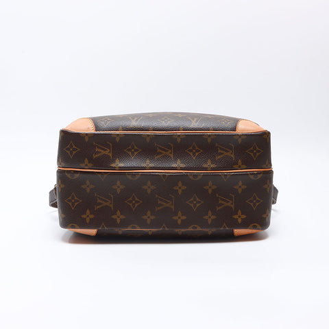 LOUIS VUITTON 2009 Monogram Nile Shoulder Bag Brown WS14406