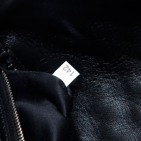 Miu Miu Velour Matelasse Shoulder Bag black WS14407