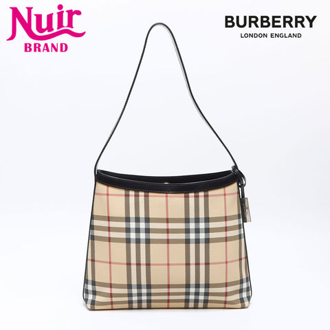 BURBERRY Nova Check Shoulder Bag beige WS14409