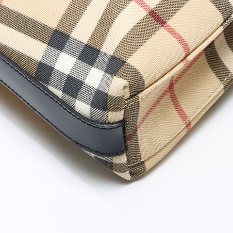 BURBERRY Nova Check Shoulder Bag beige WS14409