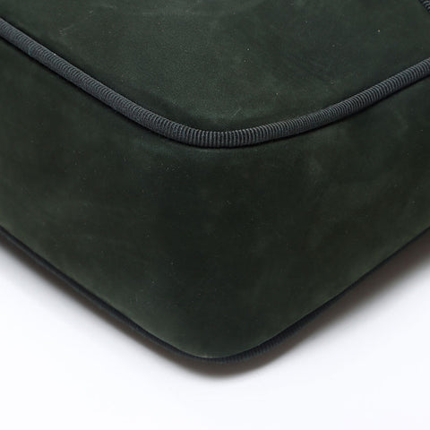 Salvatore Ferragamo Vara Suede Shoulder Bag green WS14410