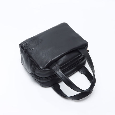 LOEWE Anagram Nappa Leather Handbag black WS14411