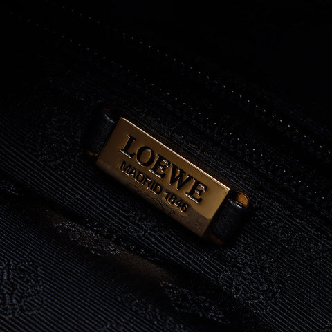 LOEWE Anagram Nappa Leather Handbag black WS14411