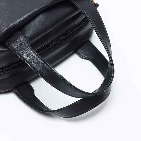 LOEWE Anagram Nappa Leather Handbag black WS14411