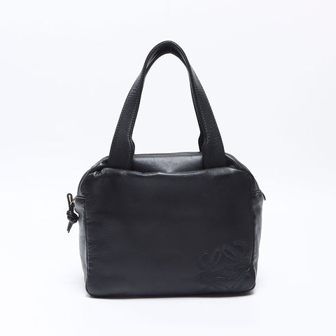 LOEWE Anagram Nappa Leather Handbag black WS14411