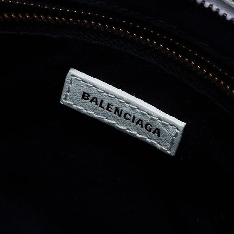 BALENCIAGA City Graffiti Shoulder Bag white WS14414