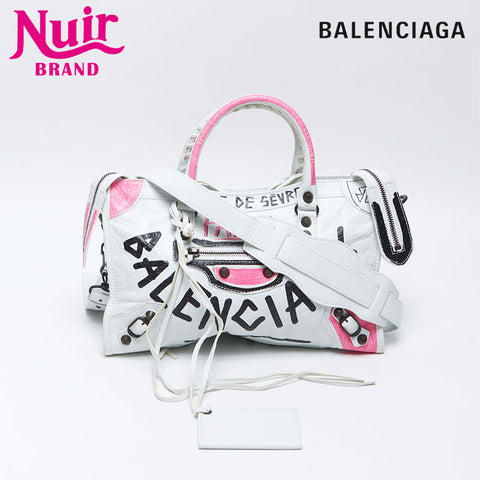 バレンシアガ BALENCIAGA シティ グラフィティ ショルダーバッグ