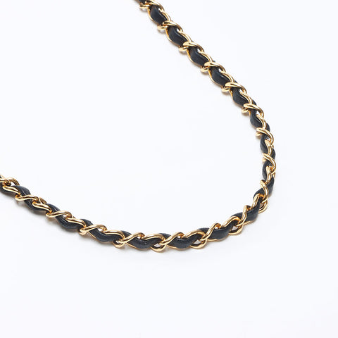 シャネル CHANEL 6番台 2000-2001 プッシュロック ラムスキン ショルダーバッグ ブラック WS14425