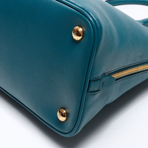 PRADA Saffiano Leather 2012-2013 Handbag green WS14426