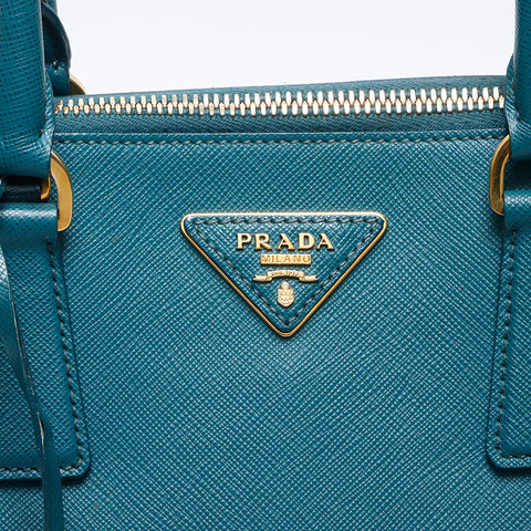 PRADA Saffiano Leather 2012-2013 Handbag green WS14426