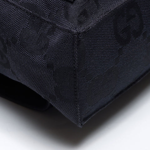 GUCCI GG canvas x leather Backpack Â· Daypack black WS14428