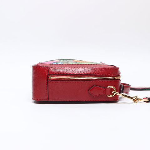 グッチ GUCCI オフィディア フローラ ショルダーバッグ レッド WS14432