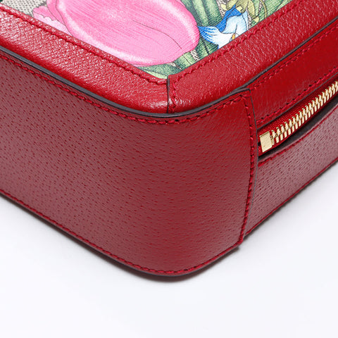 グッチ GUCCI オフィディア フローラ ショルダーバッグ レッド WS14432