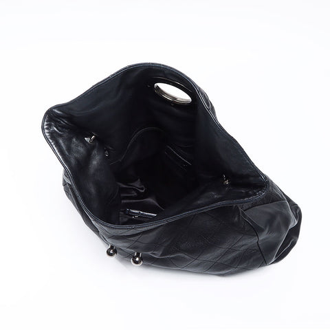 シャネル CHANEL 11番台 2007-2008 チェーン ハンドバッグ ブラック WS14433