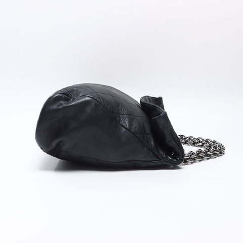 シャネル CHANEL 11番台 2007-2008 チェーン ハンドバッグ ブラック WS14433