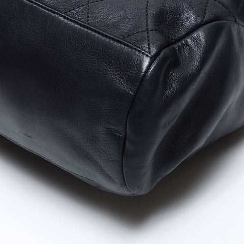 シャネル CHANEL 11番台 2007-2008 チェーン ハンドバッグ ブラック WS14433