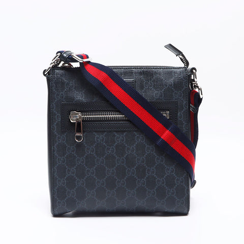 グッチ GUCCI GG スプリーム ショルダーバッグ グレー WS14434