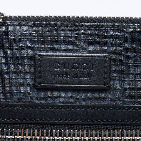 グッチ GUCCI GG スプリーム ショルダーバッグ グレー WS14434