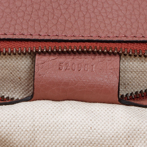 GUCCI GG Marmont Leather 2way Top Handle Shoulder Bag pink WS14435